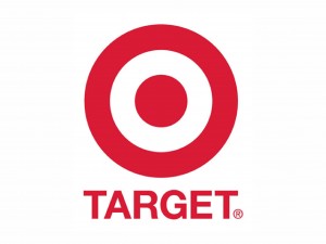 The logo of Target